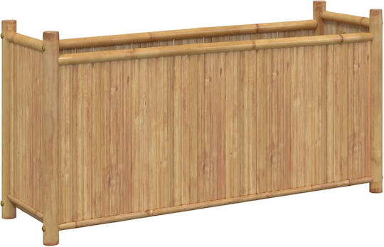 Ζαρντινιέρα 100x30x50 Εκ Μπαμπού Καφέ 100 X 30 X 50 Cm