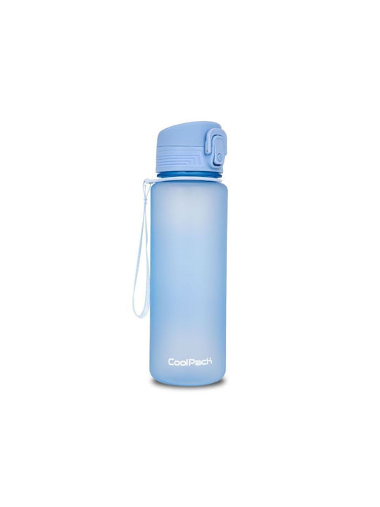 Coolpack Wasserflasche Kunststoff 600ml Blau