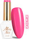 Molly Lac Semi-Permanent Nail Polish Candy Pink 8gr 1pcs