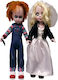 Păpuși Chucky Chucky & Tiffany Living Dead, set de 2 bucăți, 25cm