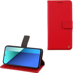 Volte-tel Case Xiaomi Redmi Note 13 4g 6.67" Allure Magnet Book Stand Clip Red Volte-tel