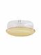 Homeplast Kuchenständer Kunststoff mit Deckel Beige 28x28cm