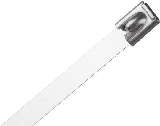 Cable Ties Plastic 400mmx7.9mm In Silver Colour 20 Pieces 28930-148