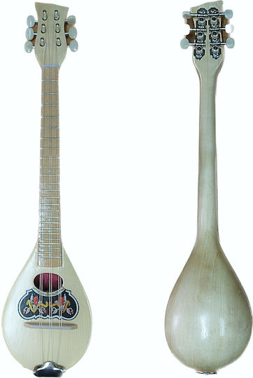 Bouzouki Lab Baglamas Cu 6 Corzi