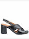 Leather Sandals Black