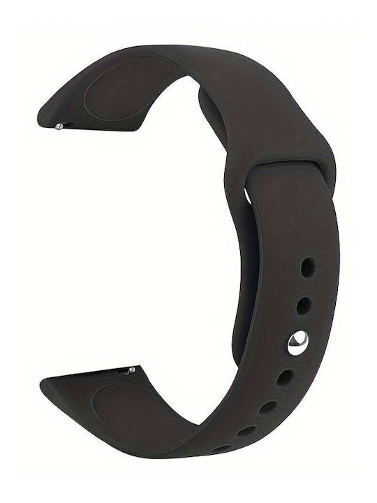 Wsshe Rubber Strap Black 20mm