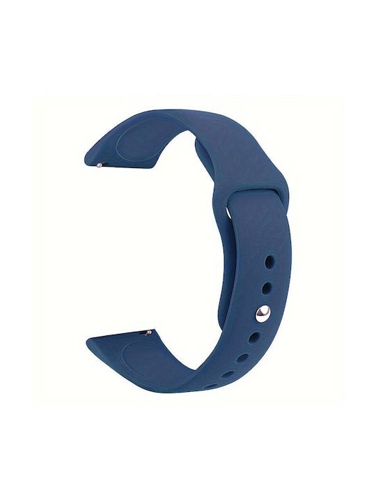 Wsshe Rubber Strap Blue 20mm