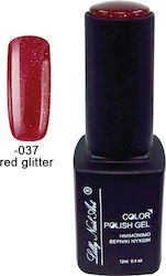 Ημιμόνιμο Τριφασικό Μανό 12ml Red Glitter 40504008-037 Ημιμόνιμο Τριφασικό Μανό 12ml Red Glitter 40504008-037
