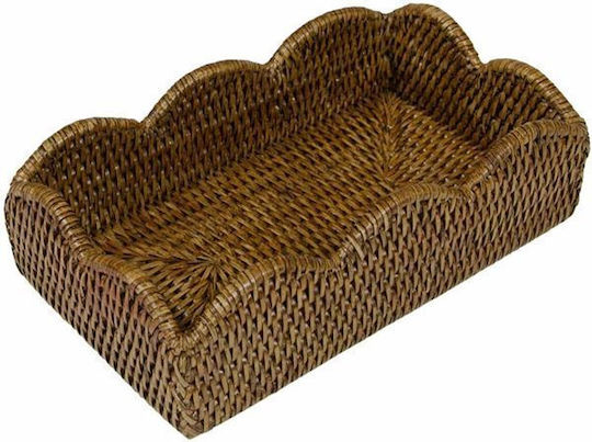 Caspari Napkin Holder Brown 24x14x6cm HG101
