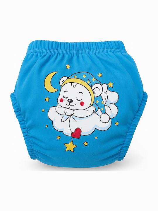 Poopes Good Night Bear Kids' Brief Blue