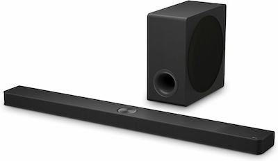 LG Soundbar 570W 5.1 cu Subwoofer fără fir și Control la distanță Negru