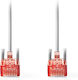 Nedis U/UTP Cat.6 (Gigabit) Καλώδιο Δικτύου Ethernet 3m Γκρι