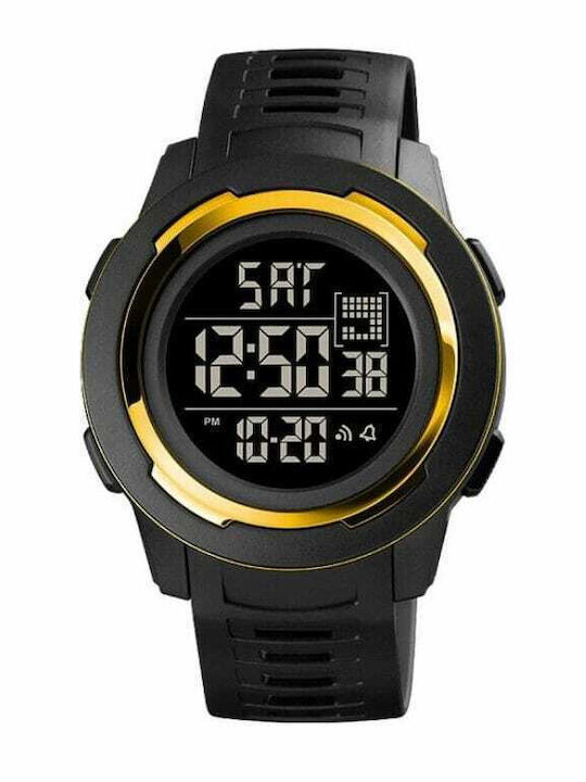 Skmei Digital Men's Watch 45mm Battery with Rub...