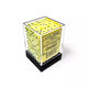 Chessex Block 36 Opaque 12mm D6 Dice Pastel Yel...