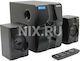Sven Ηχοσύστημα 2.1 MS-315 SV-020880 με Digital Media Player και Bluetooth Μαύρο