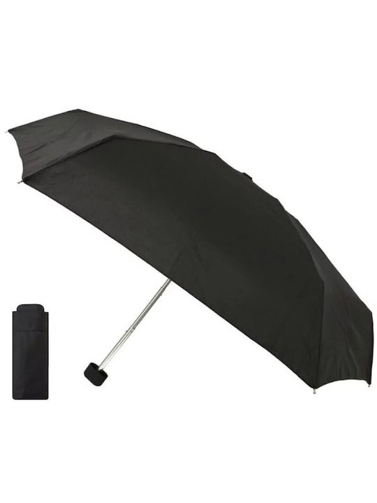 Smati Umbrelă de ploaie Compact Neagră