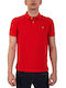 Gant Pique Men's Short Sleeve Blouse Polo RED