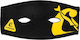 Pony Tail Neo Mask Strap Cover Schwarz Gelb