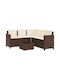 Set Outdoor Lounge Coffee with Pillows 2pcs