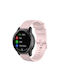 Garmin Vivoactive 4 22mm Silikon Armband Pink