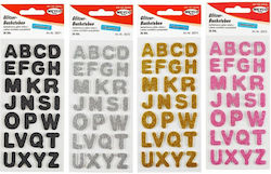 Meyco Sticker Glitzer Puffy Buchstaben
