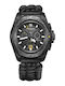 Victorinox I.n.o.x Men's Watch 43mm Chronograph Battery with Black Fabric Strap