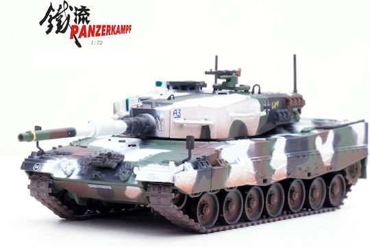 1/72 Леопард 2a4 Сноркел Главен бойен танк на германската армия Зимно камуфлажно