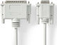 Nedis RS232 9-pin Female to RS232 25-pin Male Cable 2m CCGL52135IV20 1 Piece