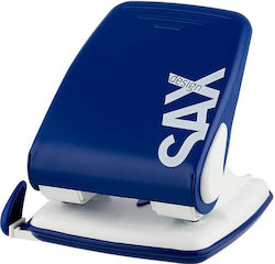 Sax Paper 2-Hole Puncher with Guide for 40 Sheets