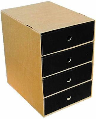 Next Paper Desktop Drawer 33x24x36cm Black