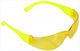 Tools Safety Glasses for Protection with Yellow Lenses 1pcs