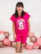 Nina Club Kids Pyjamas Summer Fuchsia