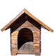 Wooden Handmade Dog House 86x65x95cm
