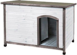 Dog House Wooden White-Grey 88x58x58cm