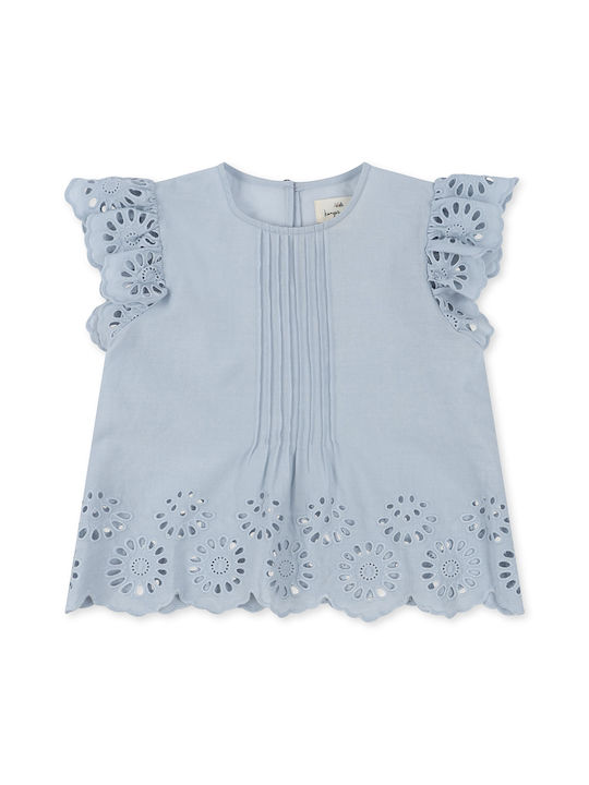 Konges Slojd Kids Blouse Light Blue