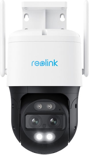 Reolink Trackmix Series IP Двойна Камера За Видеонаблюдение 4K Водоустойчива На Батерии С Двунасочна Комуникация И Обектив 2.8mm