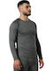 adidas Activeflex Ανδρική Μακρυμάνικη Μπλούζα 100120 για Jiu-Jitsu Πράσινη