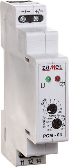 Zamel Relee de Fază Putere 16A cu Tensiune 24V