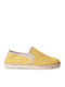 Fabric Men's Espadrilles in Yellow Color