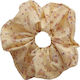 Scrunchies - Elastic de păr Xlarge cu flori galbene