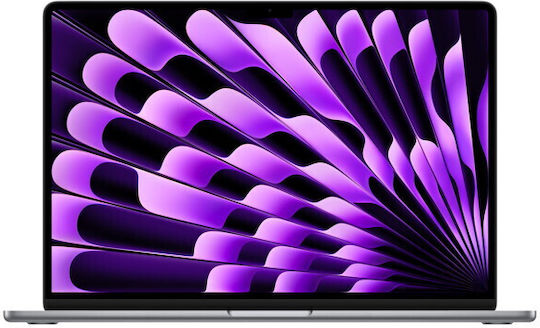 Apple MacBook Air 15.3" (2024) IPS Retina Display (M3-8-core/16GB/1TB SSD) Space Gray (GR Keyboard)