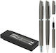 Wellingtton Wellington Σετ Στυλό Rollerball Μαύρο