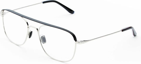 Vuarnet Men's Metal Blue Light Blocking Glasses In Gray Color