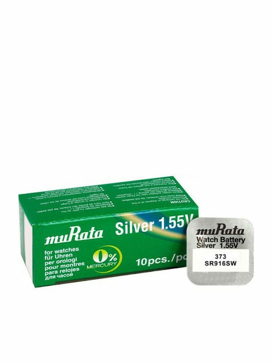 Murata 373 Sr 916 Батерия Сребърен оксид За часовници 1бр