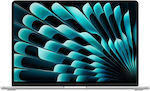 Apple MacBook Air 15" (2024) 15.3" Retina Display (M3-8-core/16GB/256GB SSD) Silver (International English Keyboard)