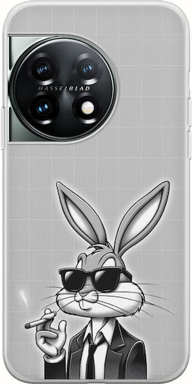 Swag Collection Bunny Oneplus 11 5g Flexible Tpu Διάφανη Σιλικόνη