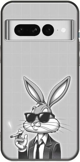 Swag Collection Bunny Google Pixel 7 5g Black Tpu Μαύρη Σιλικόνη