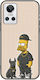 Swag Collection Simpson Realme Gt Neo 3 Black Tpu Black Silicone