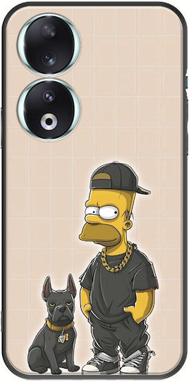 Swag Collection Simpson Honor 90 5g Black Tpu Μαύρη Σιλικόνη