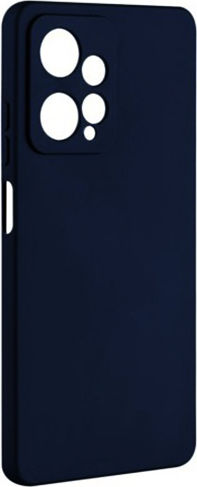 Soft Umschlag Rückseite Silikon 2mm Marineblau (Redmi Note 12 4G)